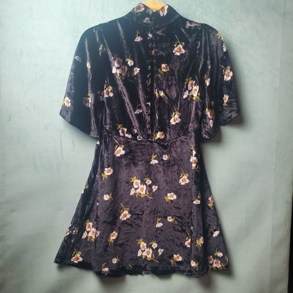 Free People Be My Baby Velvet Dress - Picture 4 of 11